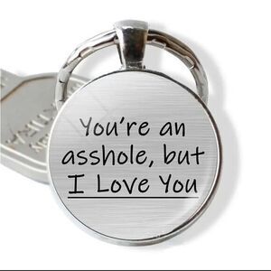 Funny Keychain Stainless Steel